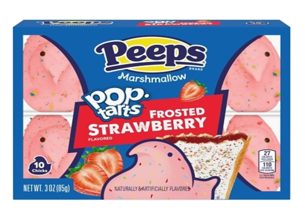 Peeps Chicks Sour Watermelon flavor, tangy bite to mix into party platters.