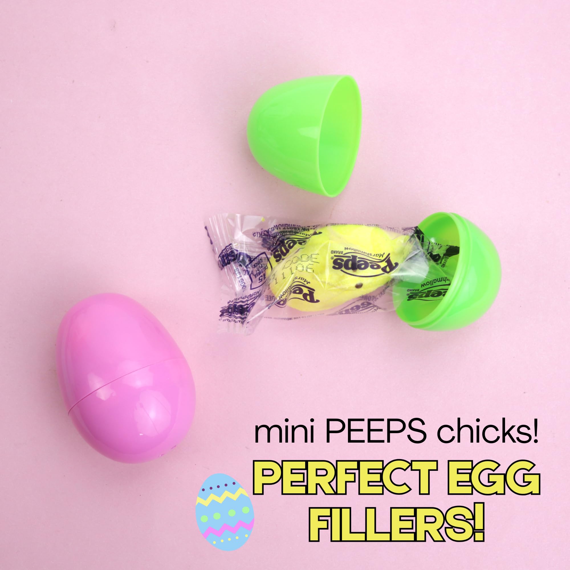Classic Peeps flavor in egg sized pieces perfect for gifting.