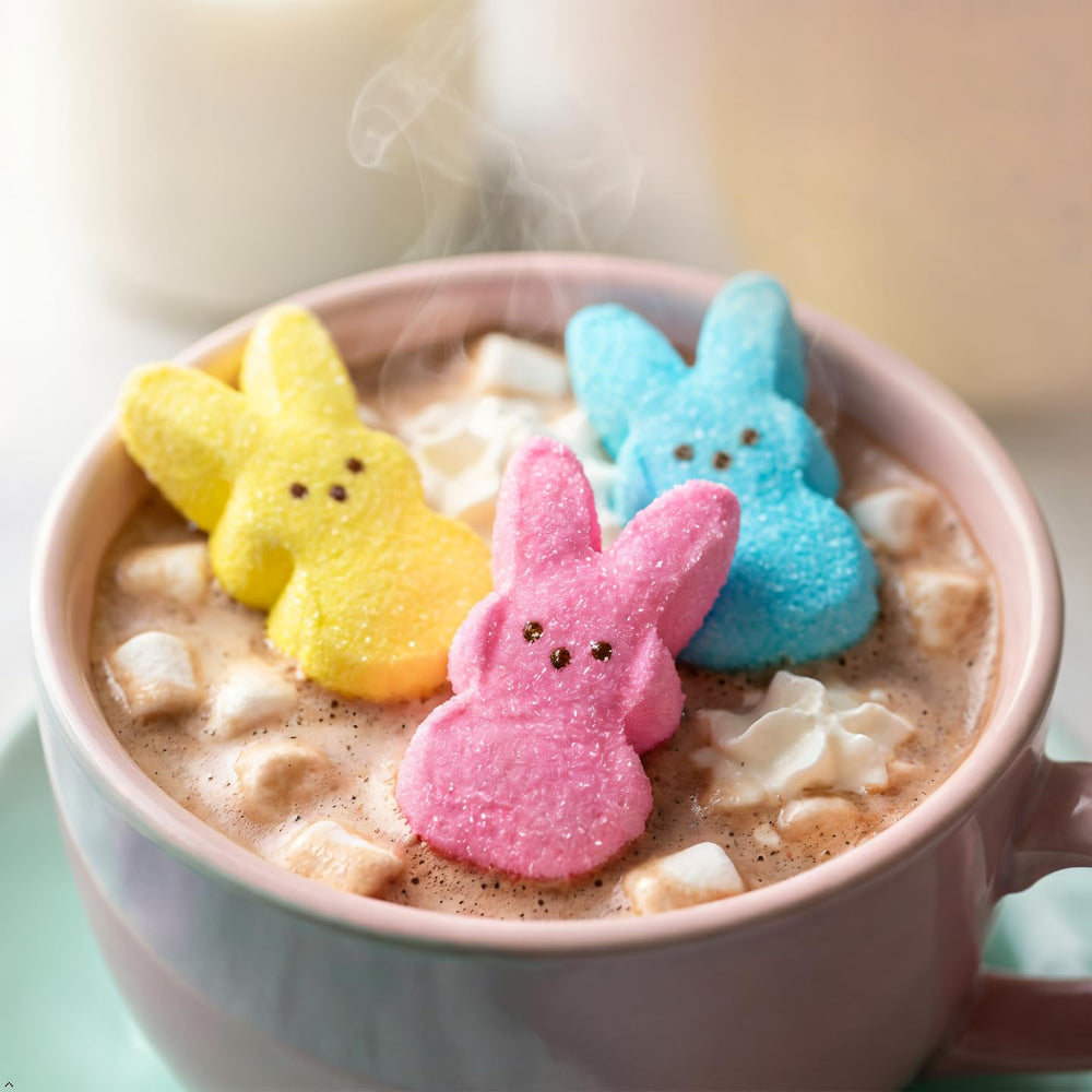 Gluten-free and fat-free PEEPS treat options for Easter snacking.