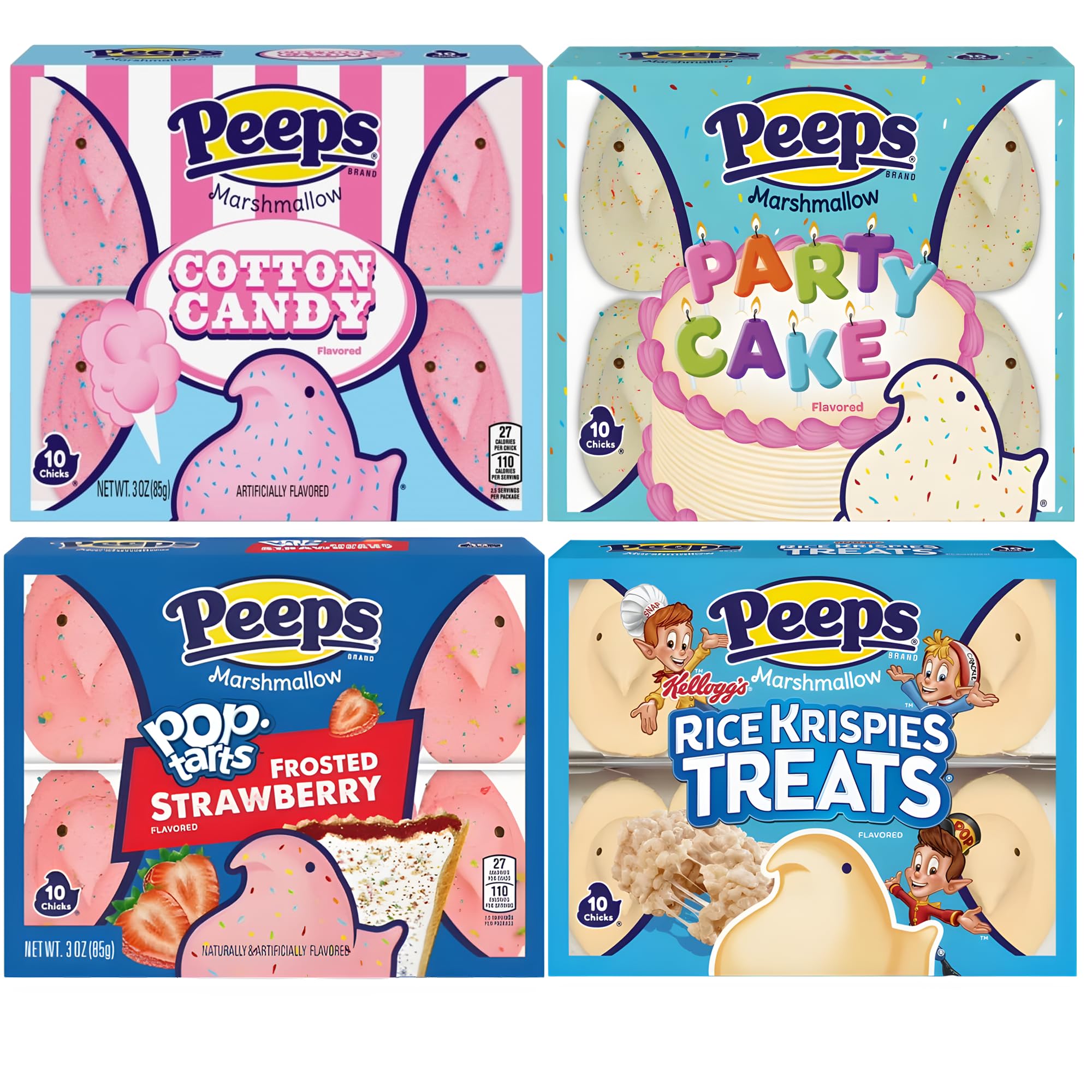 PEEPS Cotton Candy marshmallow chicks for festive Easter baskets.