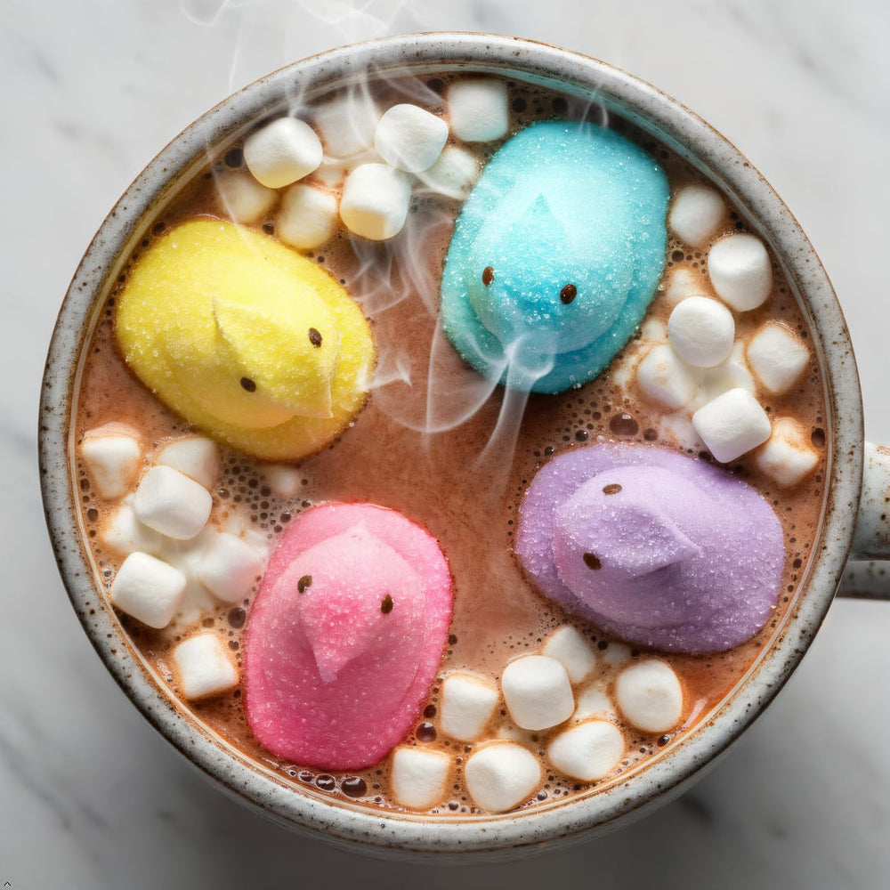 PEEPS Marshmallow Chicks pink pack, perfect for colorful Easter celebrations and sharing