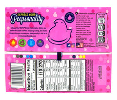 Peeps Pink Marshmallow Chicks side pack shows 10-count serving for sharing.