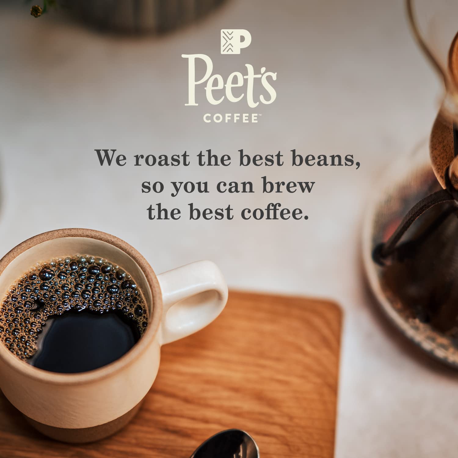 Brew guide visual for Peet's Big Bang K-Cups