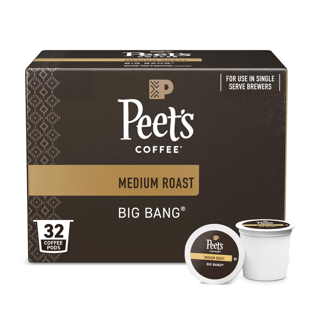 Peet's Big Bang medium-roast pod for balanced flavor in every cup