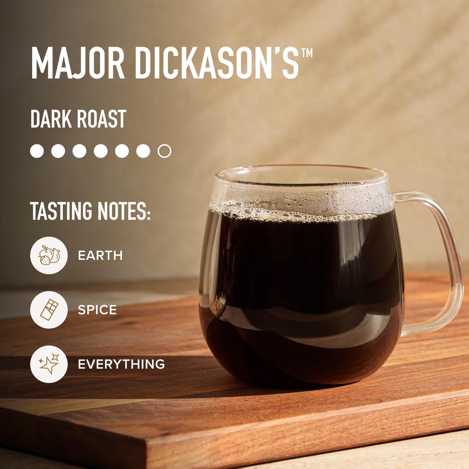 Chemex brewing guide featuring Peet's Major Dickason's Blend