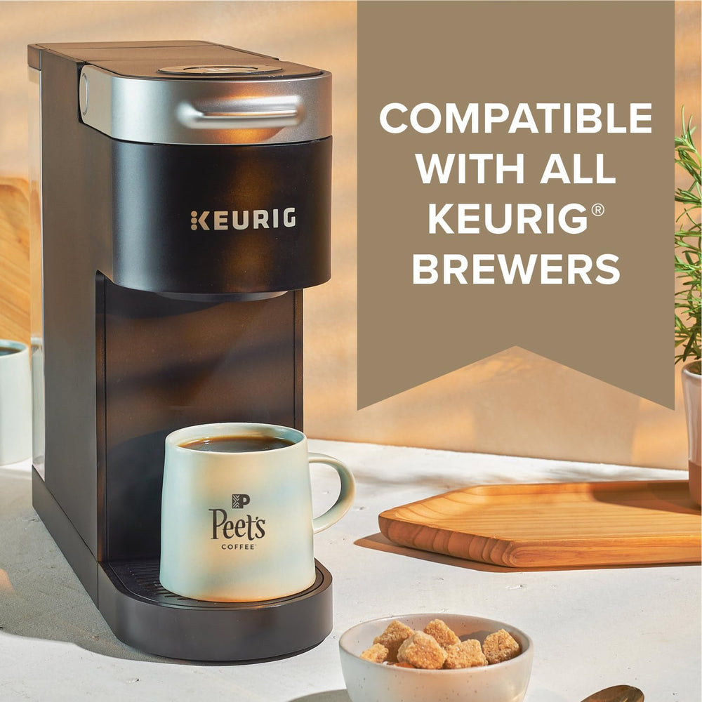 Peet's Big Bang steaming cup inviting aroma and creamy body