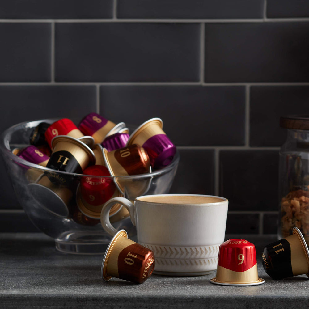 Peet's Big Bang brew guide for ristretto and espresso pours.