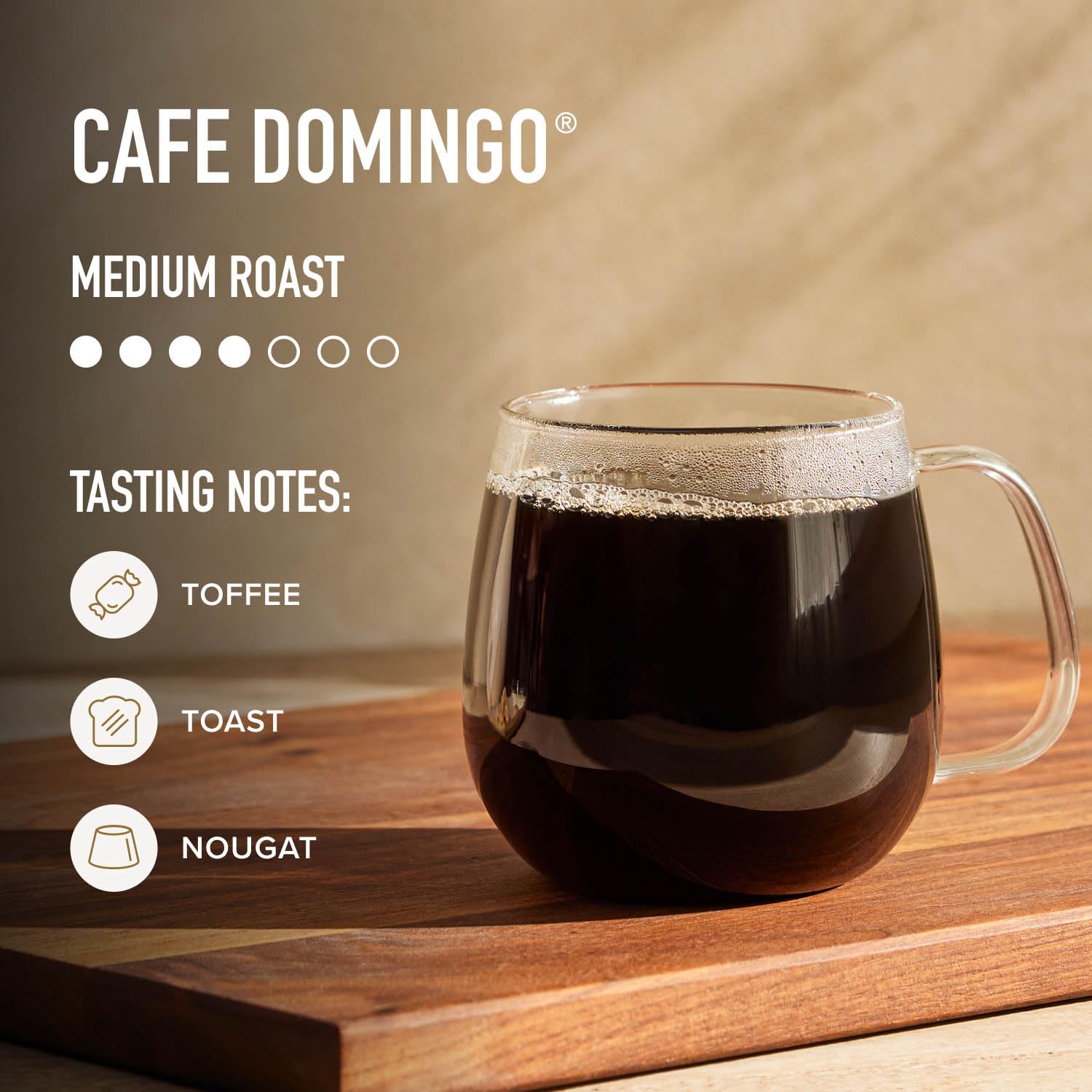 Whole beans for grinding at home, versatile beverages