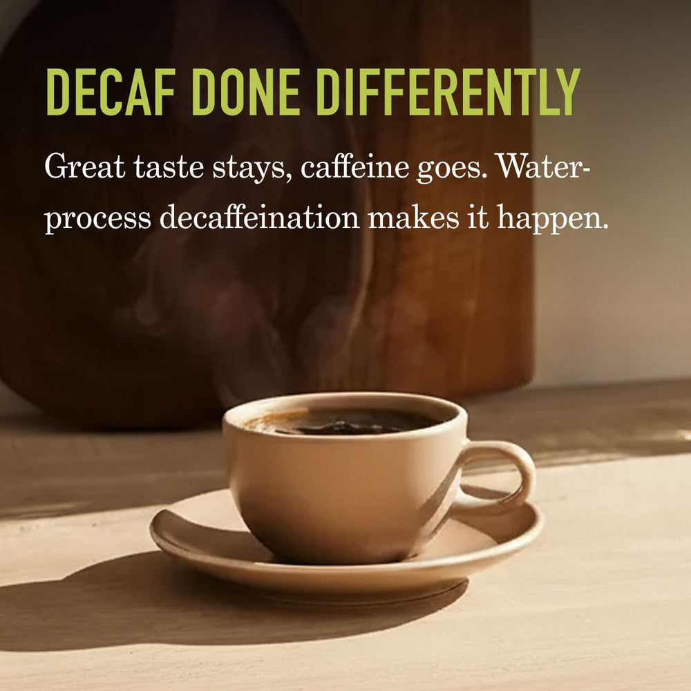 Whole bean option for Peet's Decaf House Blend lovers