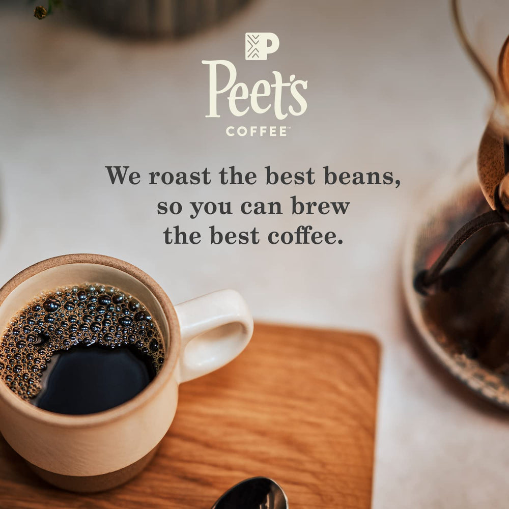 Peet's Holiday Blend gift-ready packaging, perfect for coffee lovers this season.