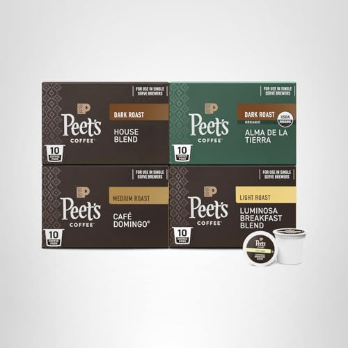Keurig-compatible Peet's K-Cup pods ready for quick home brewing