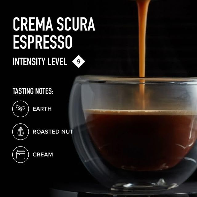 Capsules inserted in a Nespresso Original machine for quick espresso