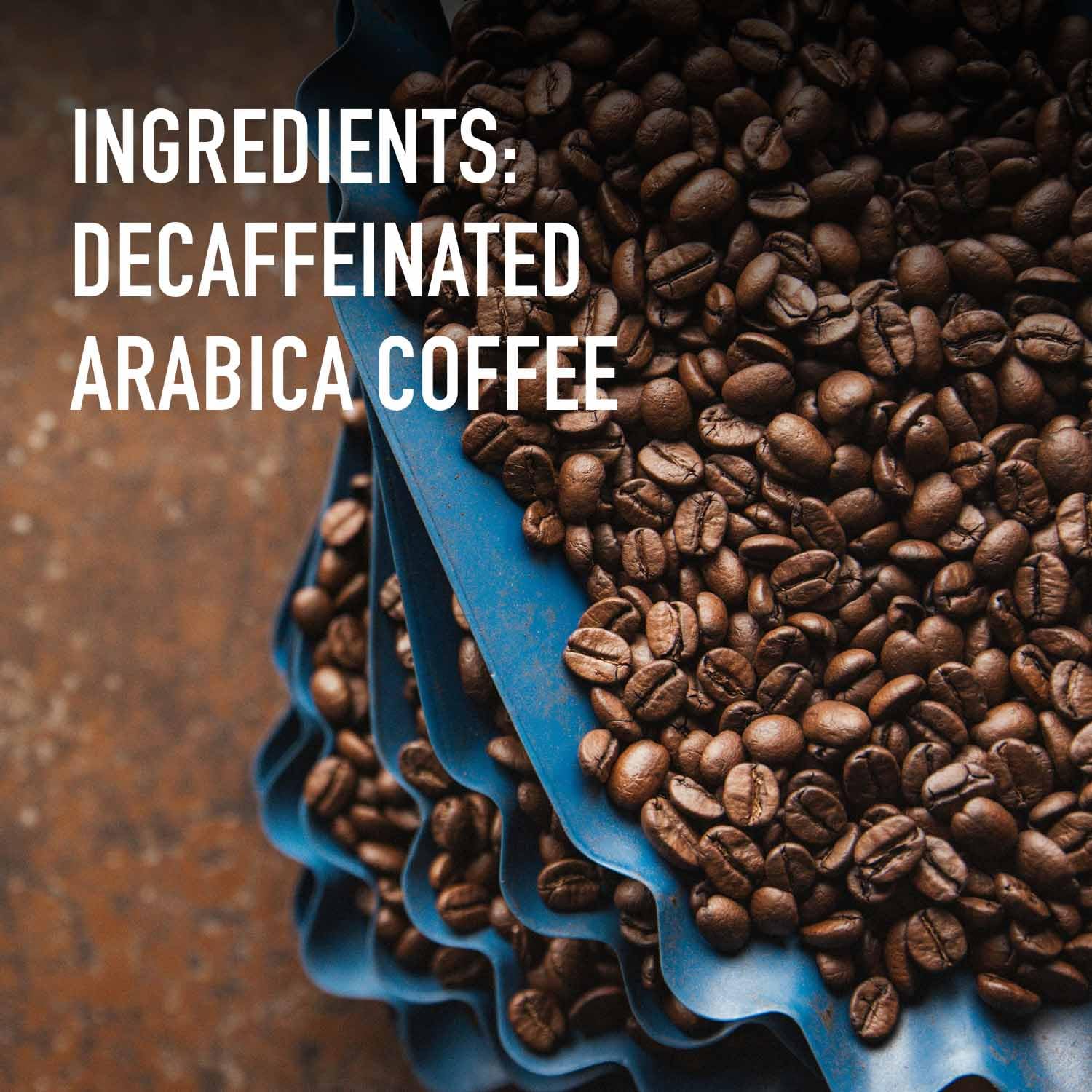 A cup of Peet's Decaf Major Dickason's, rich aroma and smooth taste