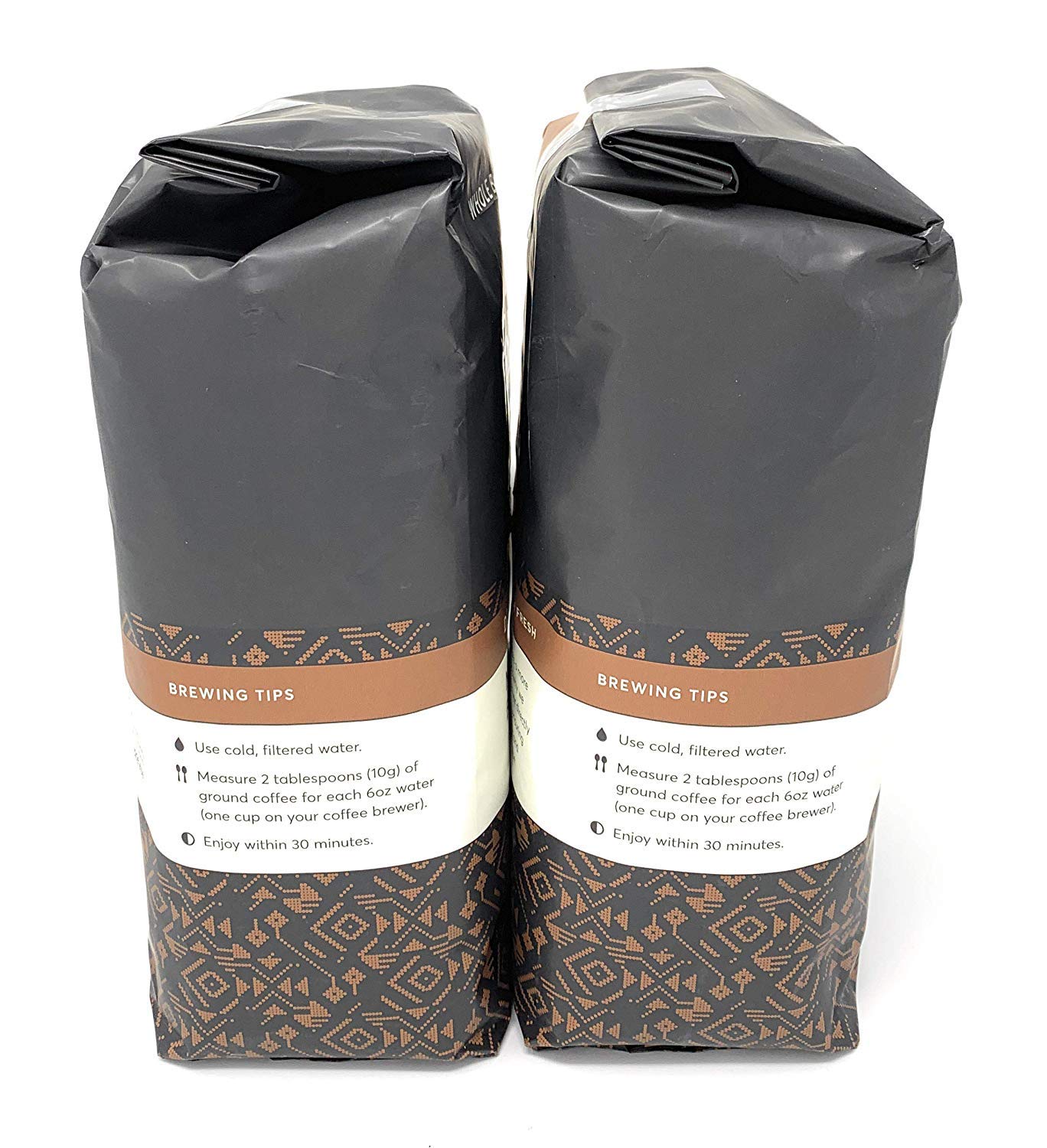 Peet's Major Dickason's Blend whole beans closeup highlighting premium roast.