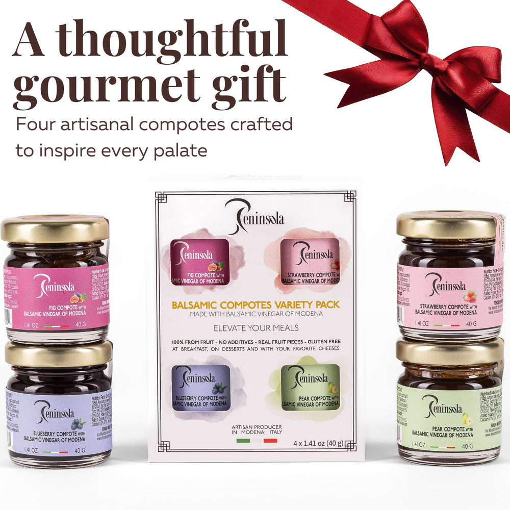 Peninsola elegant gift box packaging perfect for gourmet gifting.