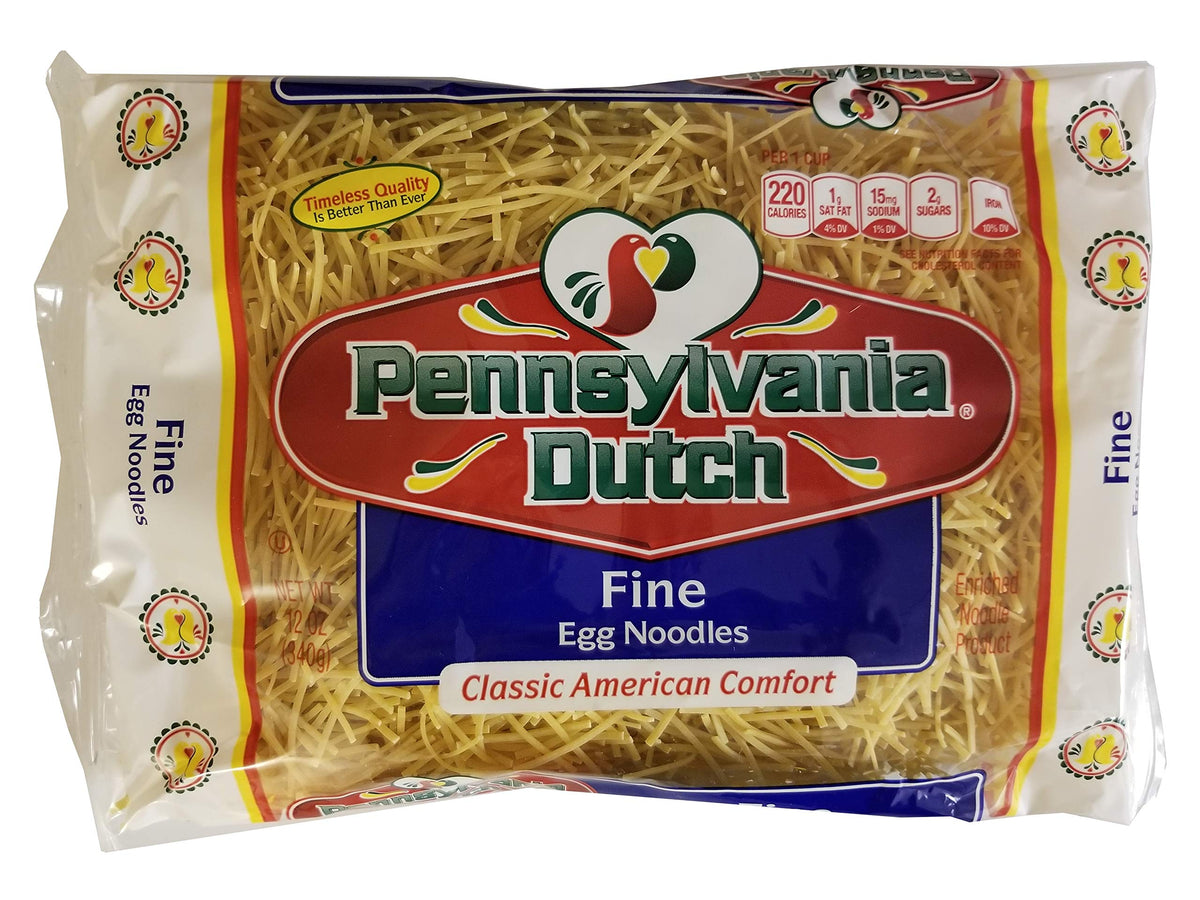Pennsylvania Dutch Fine Egg Noodles pack for soups and side dishes
