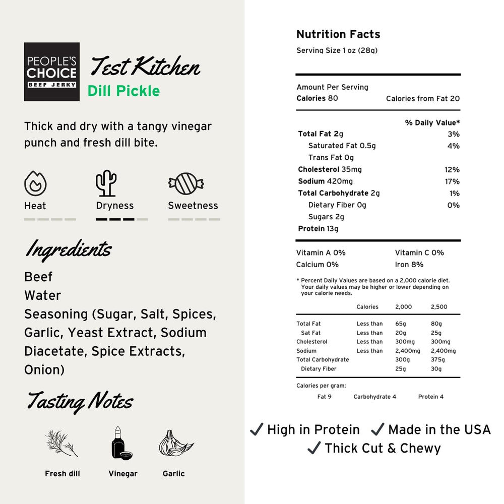 Close-up of chewy, dry-texture jerky slices showing whole-muscle beef quality.