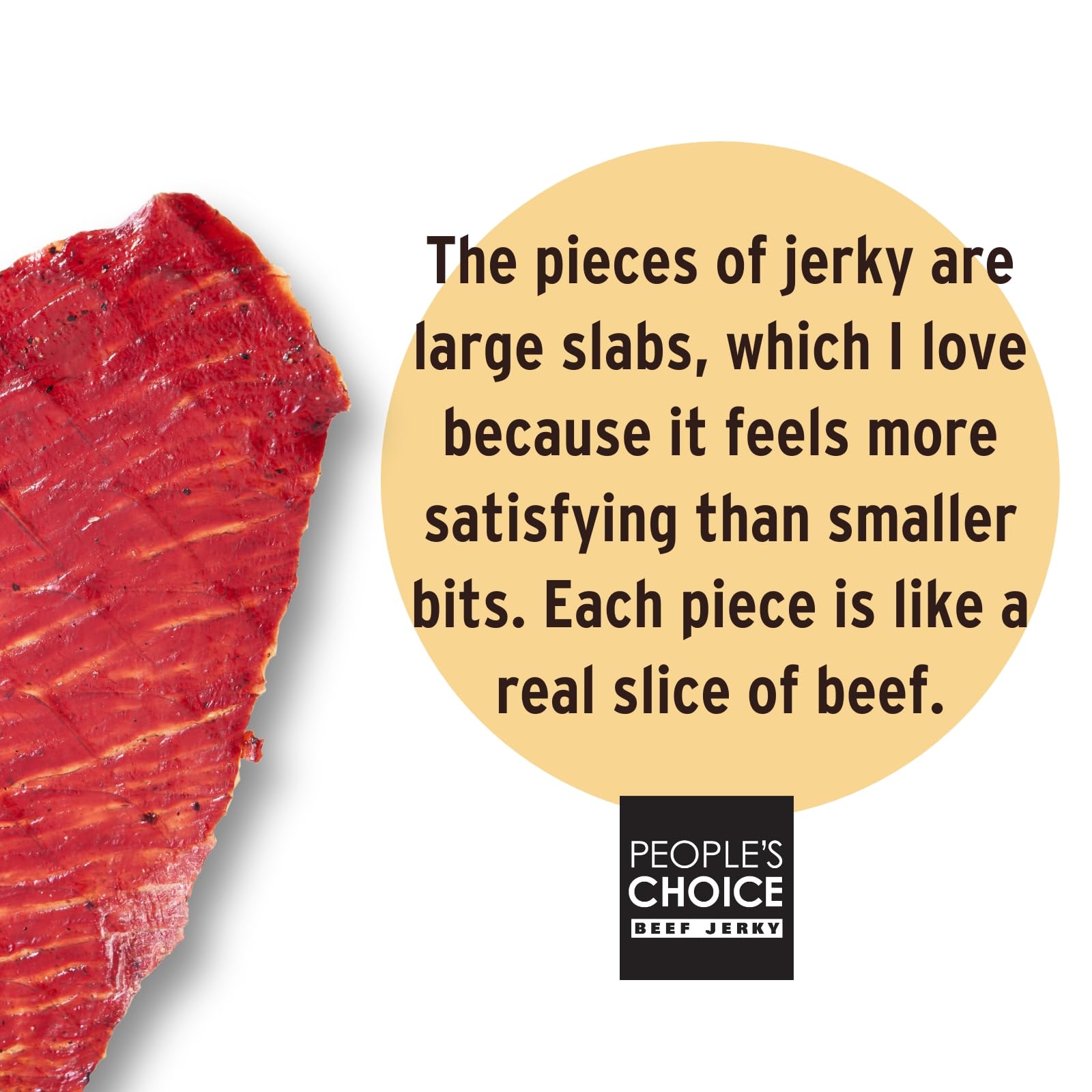 Made in the USA, this jerky showcases traditional craft and bold Teriyaki aroma