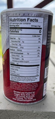 Pepper Belly Pete Flavor-Time label highlighting MSG-free, all-natural blend