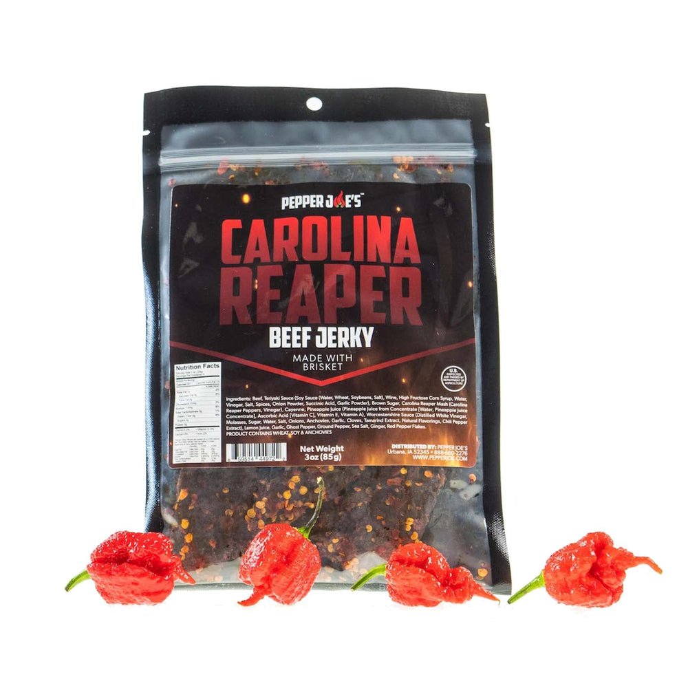 Pepper Joe’s small-batch USA production label emphasizes quality
