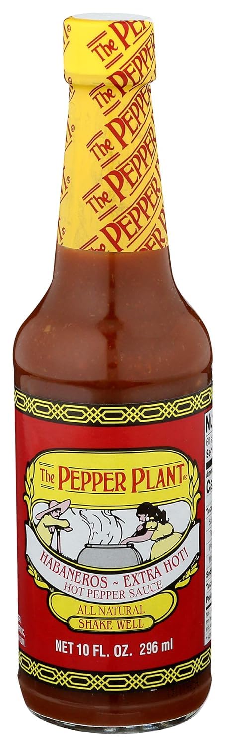 Pepper Plant Extra Hot Habanero Sauce bottle adds bold flavor to every dish