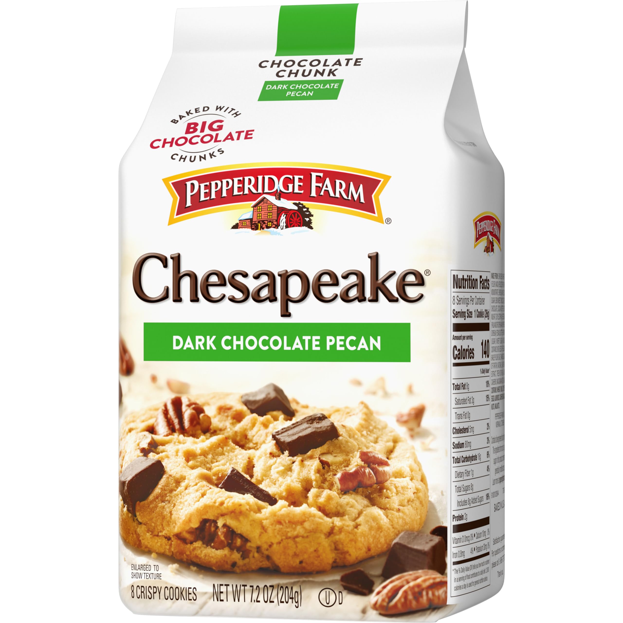 Open Pepperidge Farm bag in pantry illustrating convenient storage and grab-and-go snack