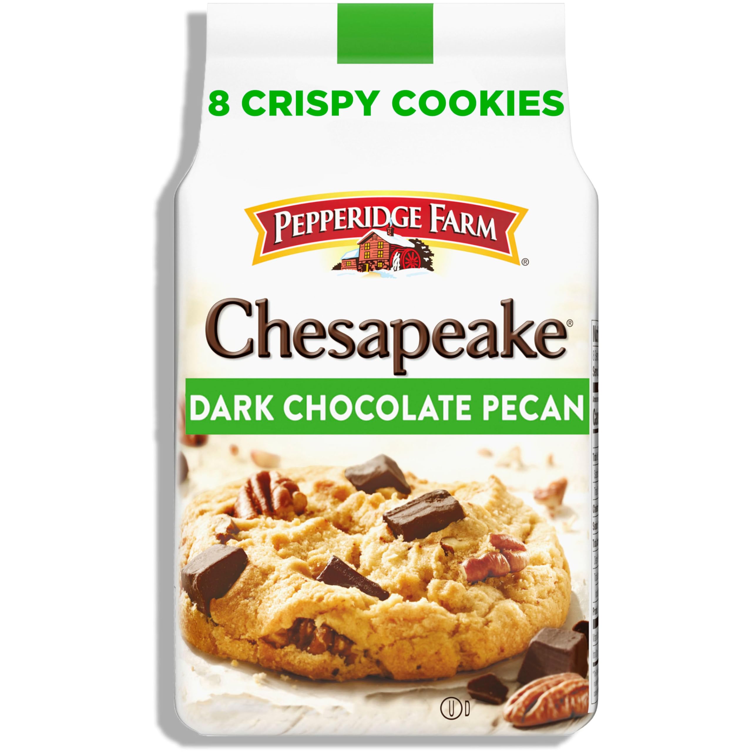Pepperidge Farm front packaging showing bag and brand, clear product visibility and appeal