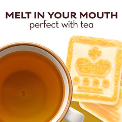 Pepperidge Farm Chessmen Butter Cookies paired with coffee or tea for a refined snack.
