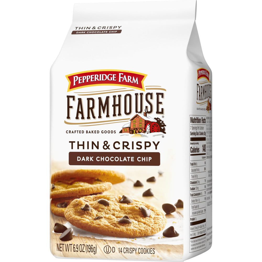 Party table featuring Pepperidge Farm Farmhouse thin cookies.