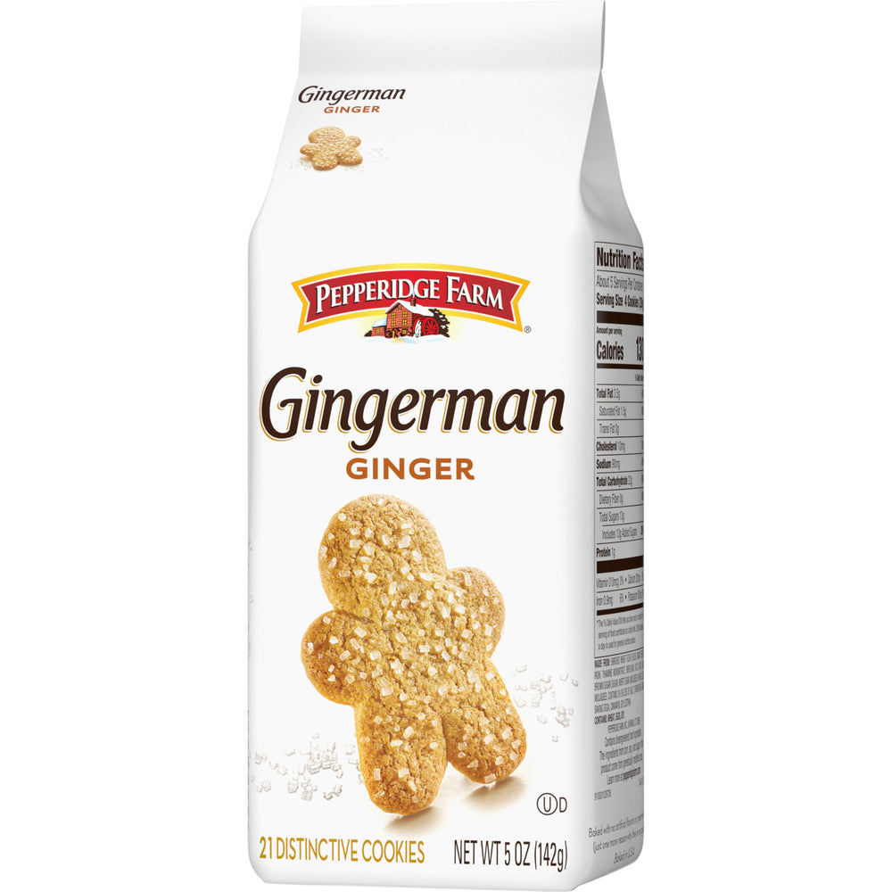Pepperidge Farm Gingerman cookies are ready to enjoy for busy days