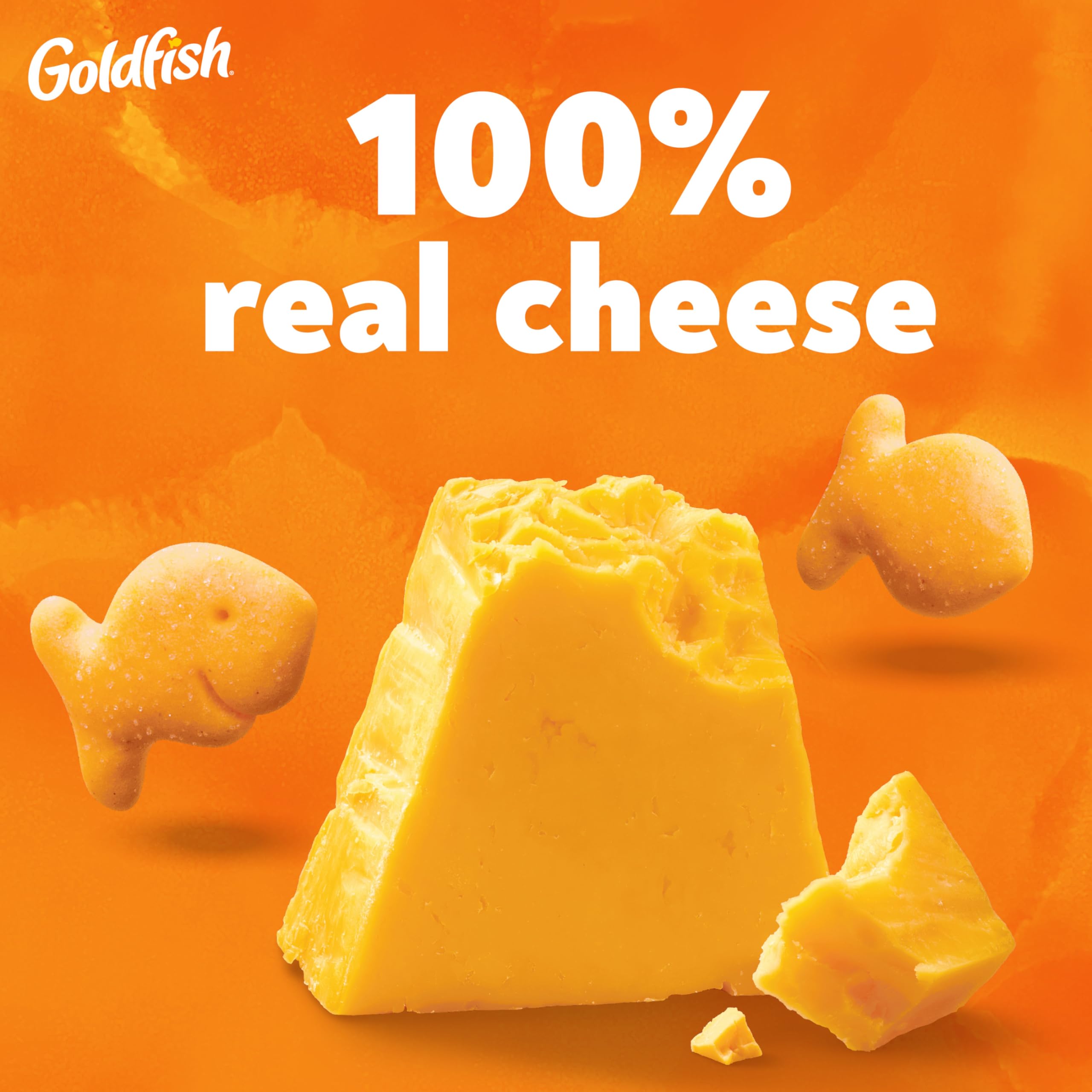 Pepperidge Farm Goldfish paired in a lunchbox with sandwich and fruit for balance