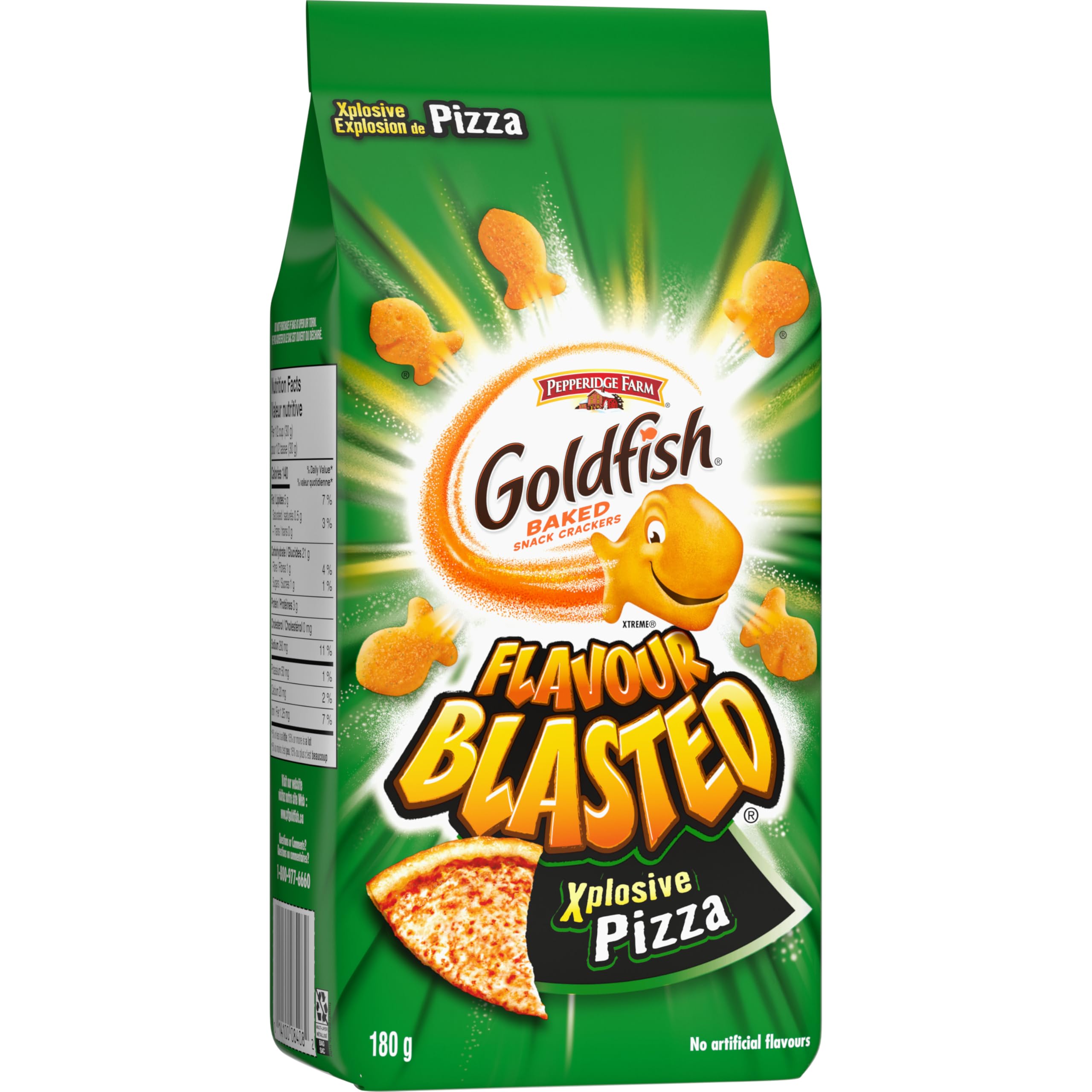 Pepperidge Farm Goldfish served in a bowl ready-to-eat benefit
