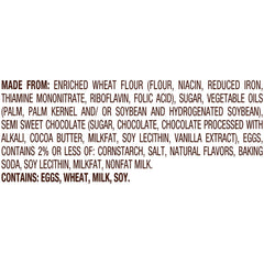 Milano Cookies Chocolate Orange sandwich cookies showing two crisp wafers