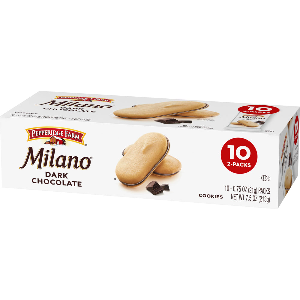 Milano Cookies served on a plate, perfect for a me-time treat.