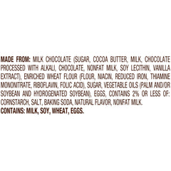 Milano Double Milk Chocolate cookie sandwich with smooth filling, indulgent snack
