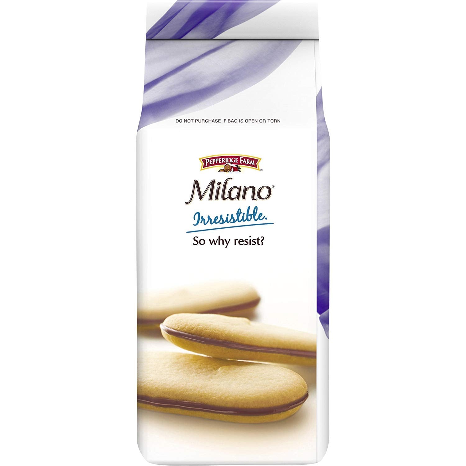 Pepperidge Farm Milano Double Milk Chocolate cookies on a serving plate, ready to treat.