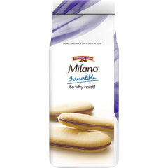 Pepperidge Farm Milano Double Milk Chocolate cookies on a serving plate, ready to treat.