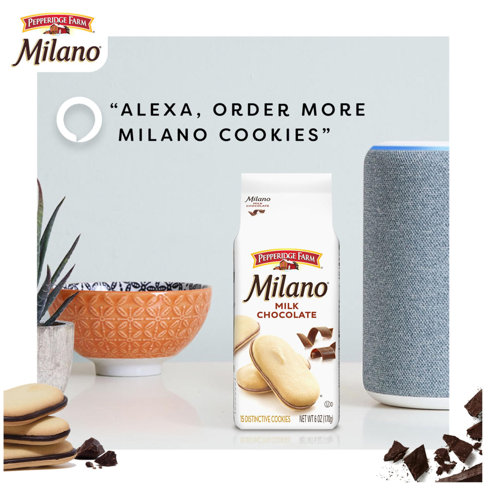 Holiday decorating idea using Pepperidge Farm Milano Milk Chocolate Cookies