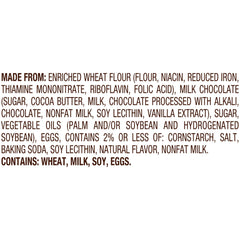 Pepperidge Farm Milano Milk Chocolate Cookies packaging bag preserved freshness