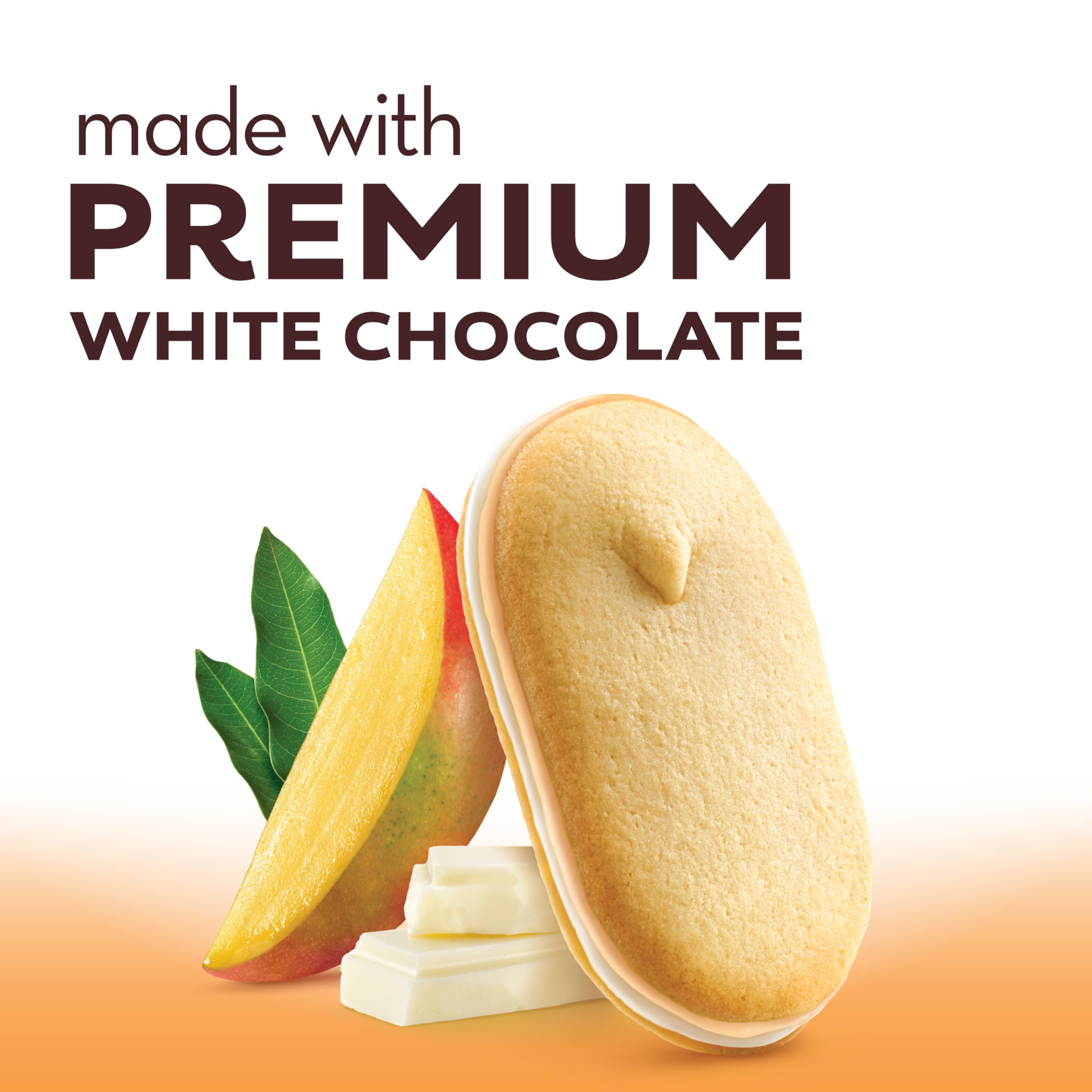 Pepperidge Farm Milano packaging emphasizes premium ingredients