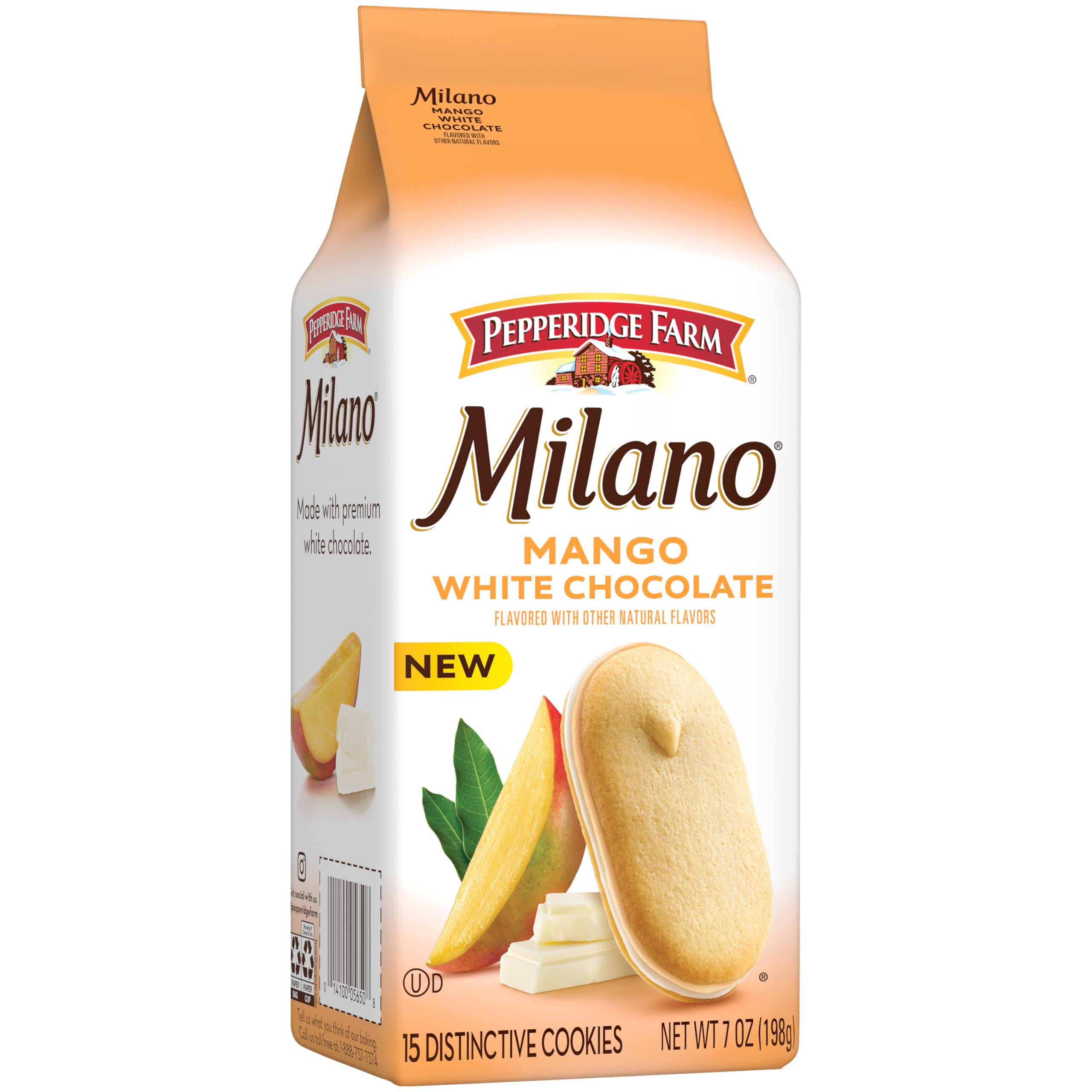 Pantry-friendly Milano mango cookies for a quick treat