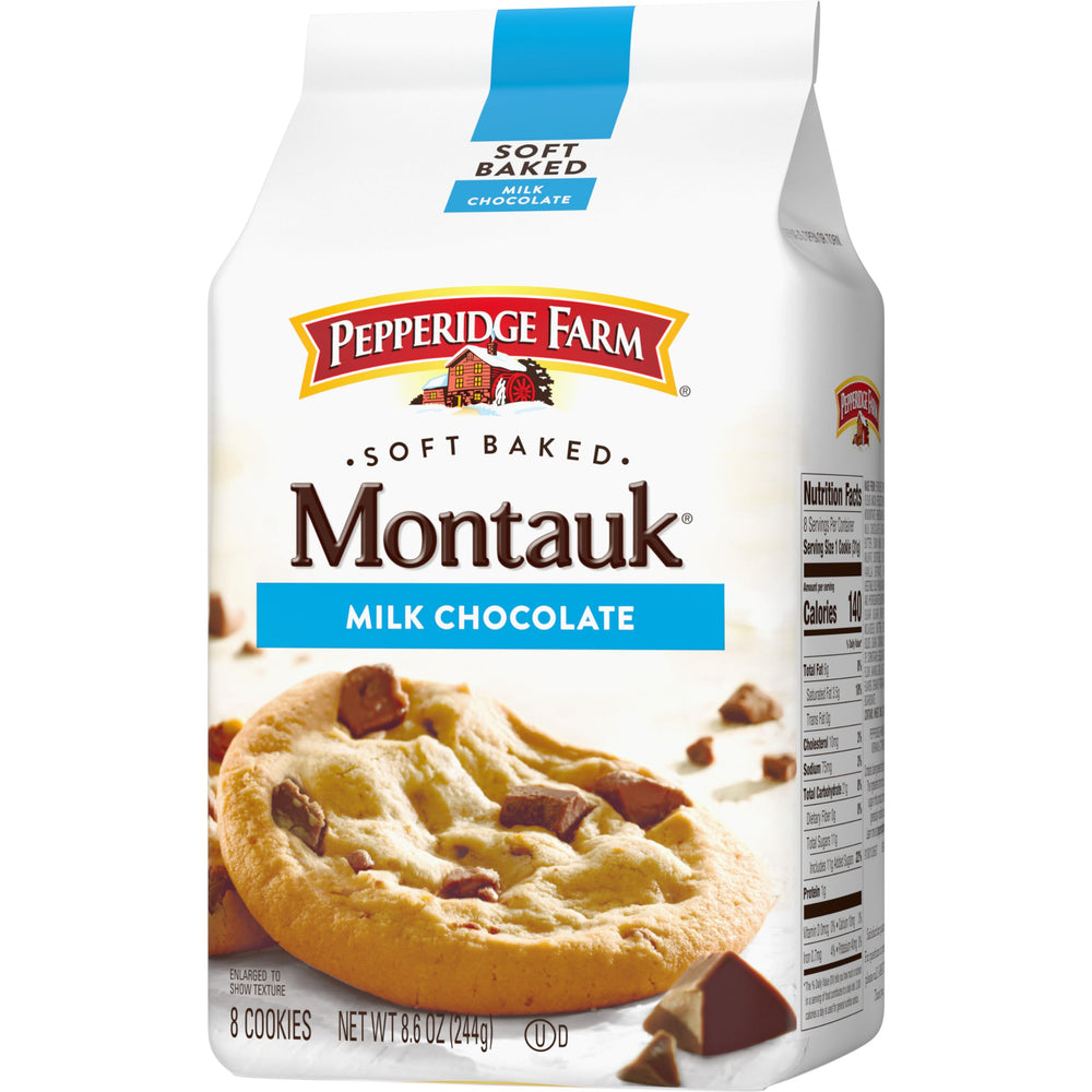 Pepperidge Farm Montauk cookies in kitchen scene for cozy moments.