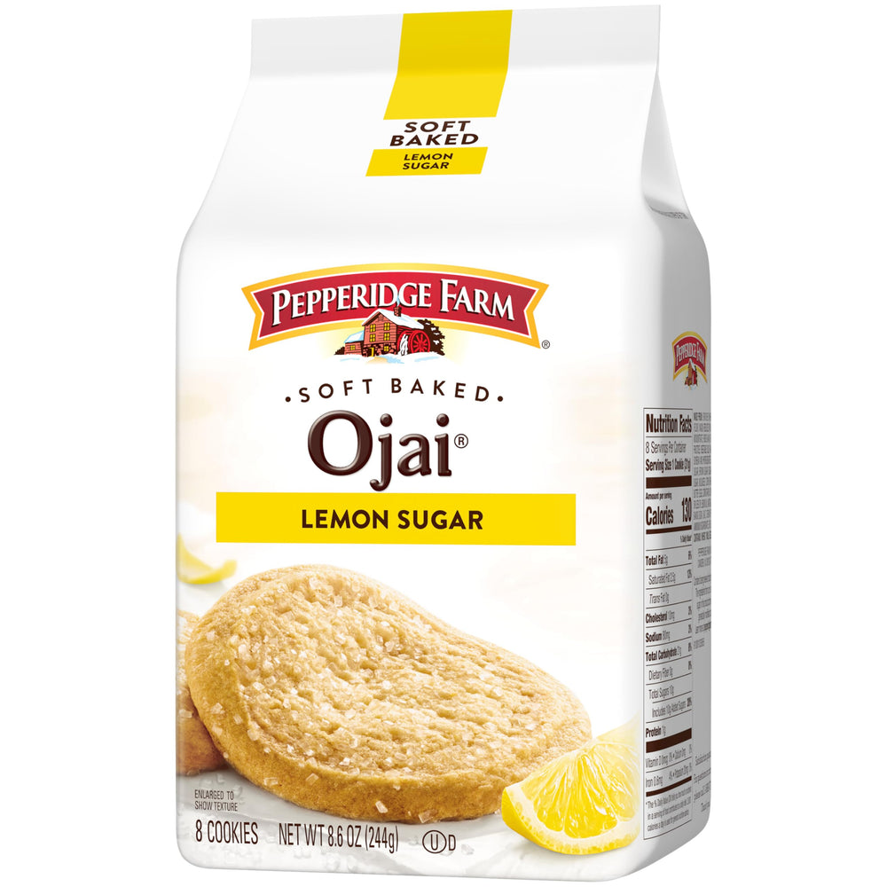 Pepperidge Farm Ojai Soft Baked Lemon Sugar Cookies party platter option.
