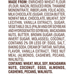 Pepperidge Farm Sausalito macadamia nuts—crunchy texture with premium nuts.