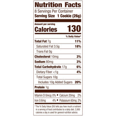 Pepperidge Farm Sausalito milk chocolate chunks—rich, melt-in-your-mouth bites.