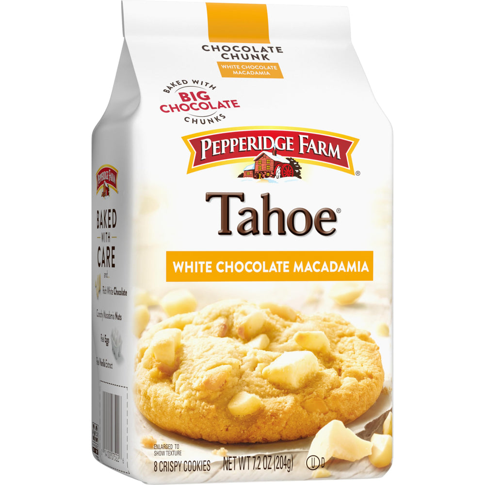 Each 7.2-ounce bag contains eight cookies for sharing.