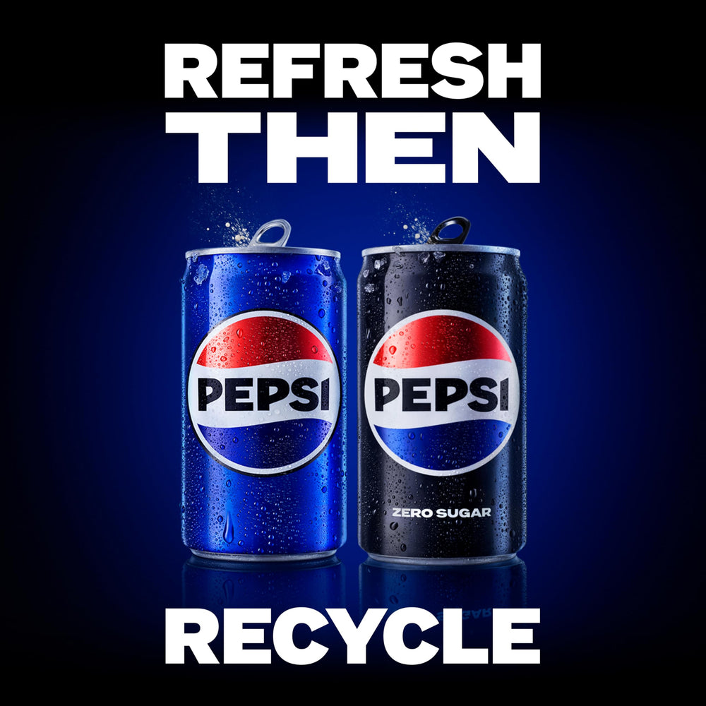 Closeup of Pepsi Zero Sugar Wild Cherry can top highlighting convenience.