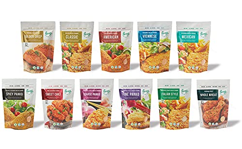 Pereg air-fryer crisp vegetables topping for light crunch