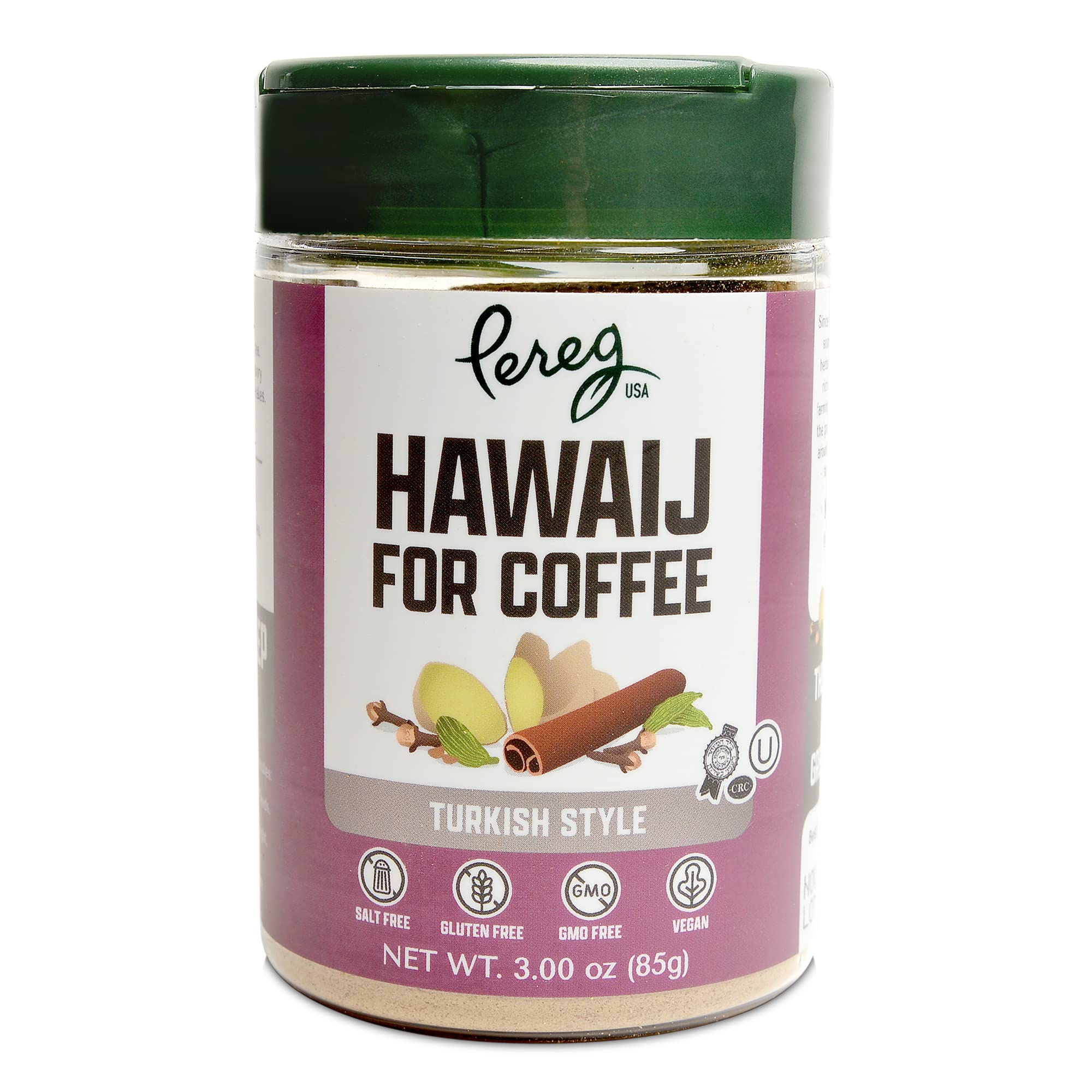 Pereg Coffee Mix dairy drink addition for spice uplift.