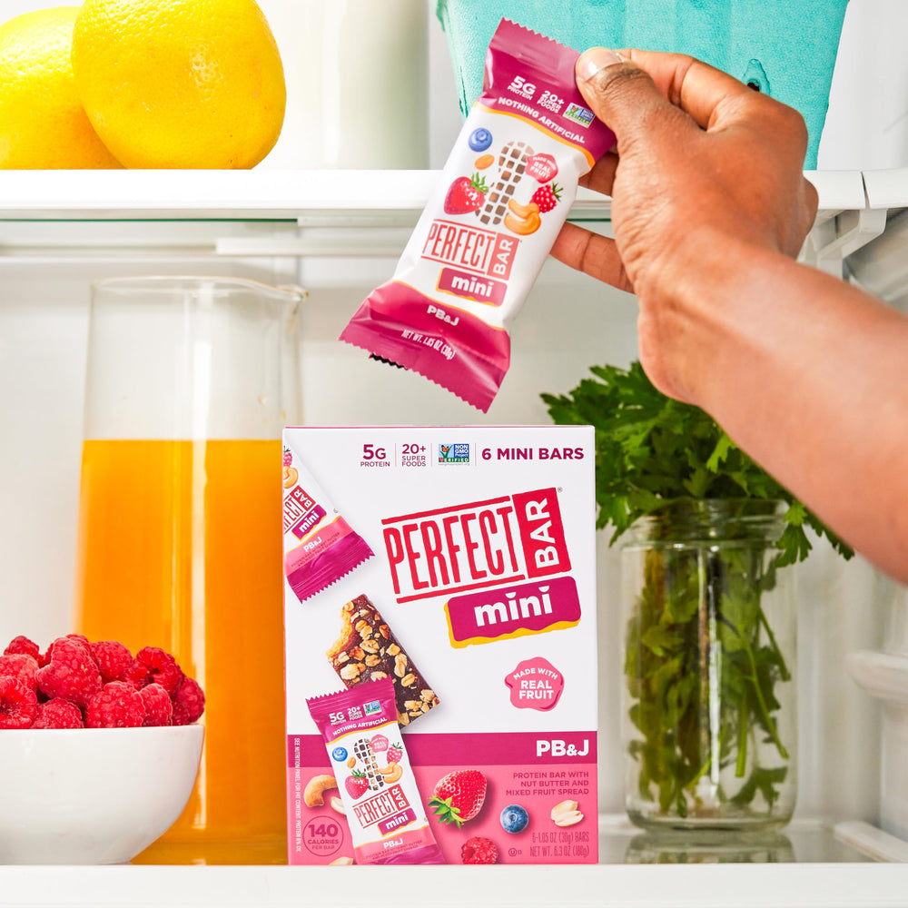 Perfect Bar Mini showcases 20+ superfoods for varied nutrients